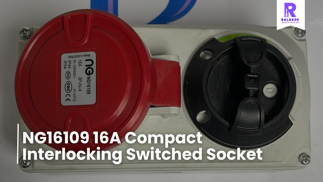 NG16109 16A Compact Interlocking Switched Socket