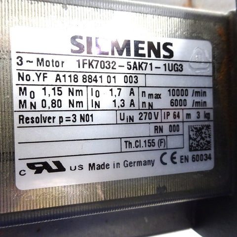 Siemens 1FK7032-5AK71-1UG3