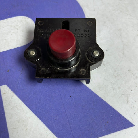 CRABTREE PATENT RED PUSH BUTTON 7, PT N2 22533