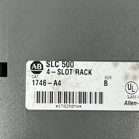 Allen Bradley SLC-500 1746-A4 Slot Rack