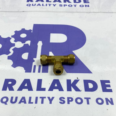 TEE BRASS 12 MM