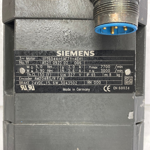 Siemens 1FT6044-1AF71-4EH1