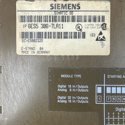 Siemens 6ES5306-7LA11