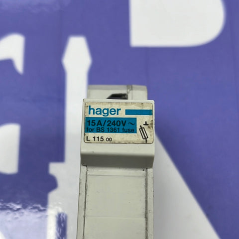 HAGER  FUSE BS 1361 L 115