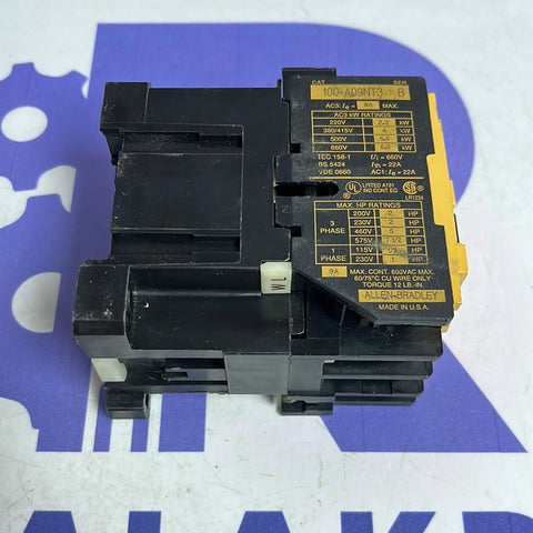 ALLEN BRADLEY 100-A09NT3