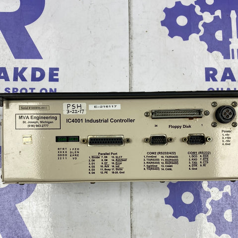 ADVANCE PRODUCTS CORPORATION IC4001
