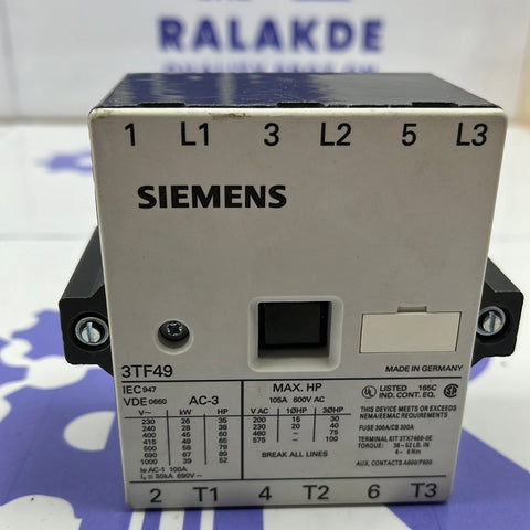 Siemens 3TF4922-0AP0