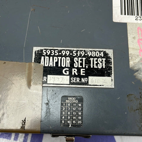 ADAPTER SET, TEST GRE 5935-99-519-9804