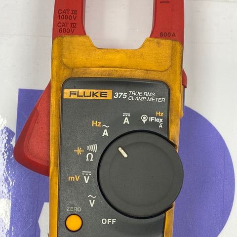 FLUKE 375 TRUE RMS CLAMP METER