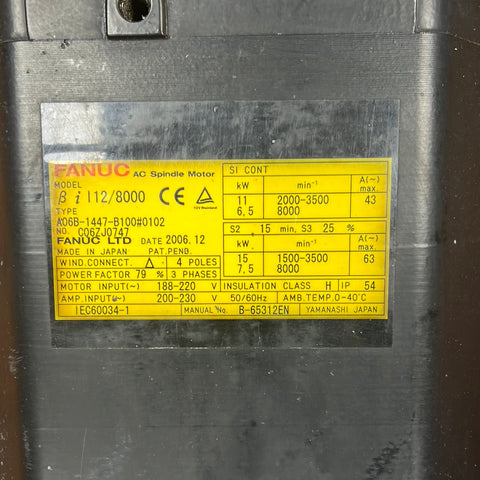 FANUC A06B-1447-B100