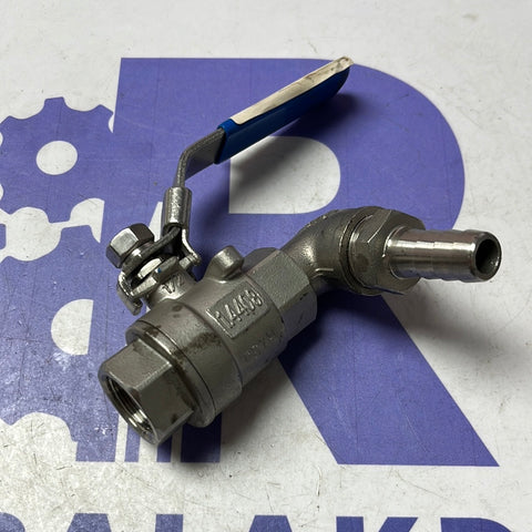 BALL VALVE 1/2” 1.4408 C6YH DN15 PN63