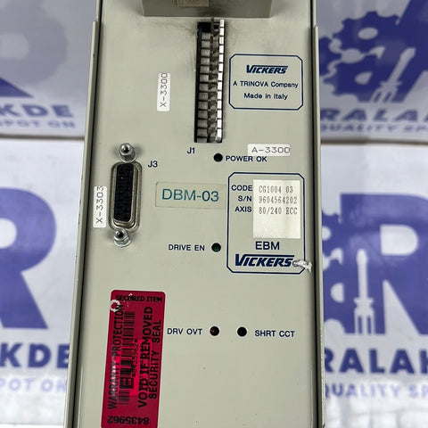 EATON CORPORATION VICKERS DBM 03