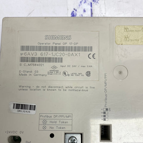 SIEMENS 6AV3617-1JC20-0AX1