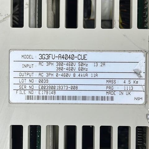 Omron 3G3FV-A4040-CUE