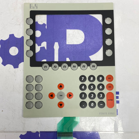 B&R Power Panel 400 4PP450.0571-K12 Membrane Keyboard Keypad