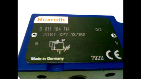 REXROTH ZDBT-XP7-1X/160