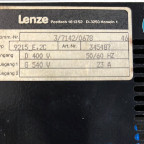 LENZE 9215 E.2C