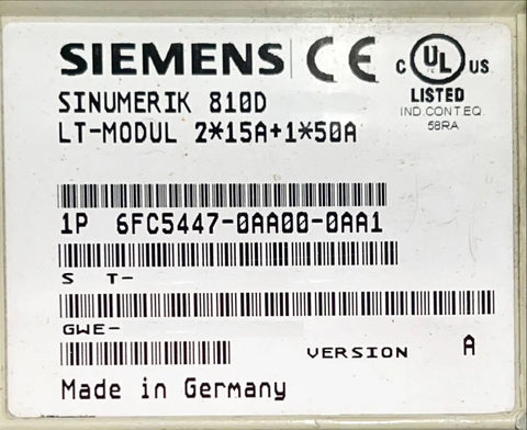 SIEMENS  6FC5447-0AA00- 0AA1