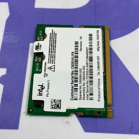 HP Mini-PCI Wireless Network Card 390425-002 390684-002