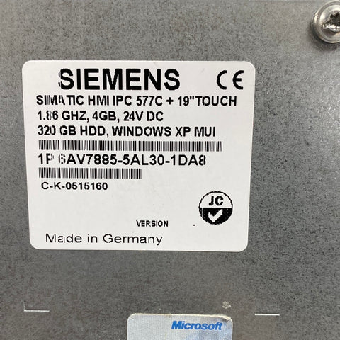 SIEMENS 6AV7885-5AL30-1DA8