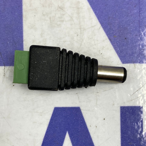 Adapter Piston Pin Plug Dc Standard male With 2 Terminals Screw