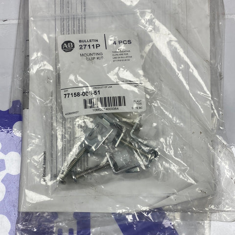 Allen Bradley Mounting Clip Kit - Bulletin 2711P