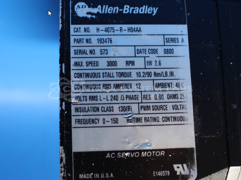 ALLEN BRADLEY H-4075-R-H04AA