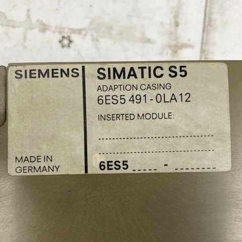 Siemens 6ES5491-0LA12