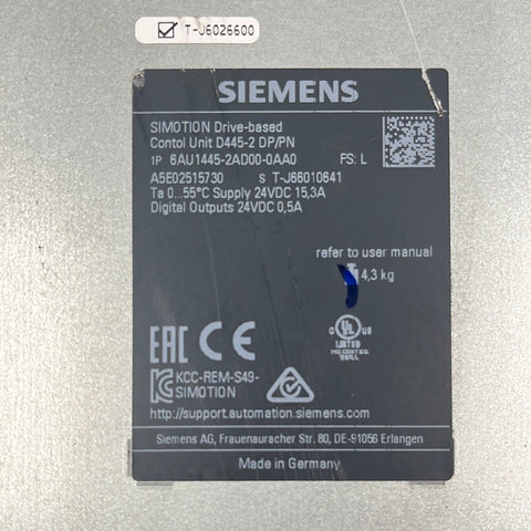 SIEMENS 6AU1445-2AD00-0AA0