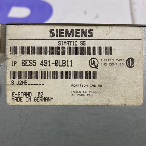 SIEMENS 6ES5491-0LB11