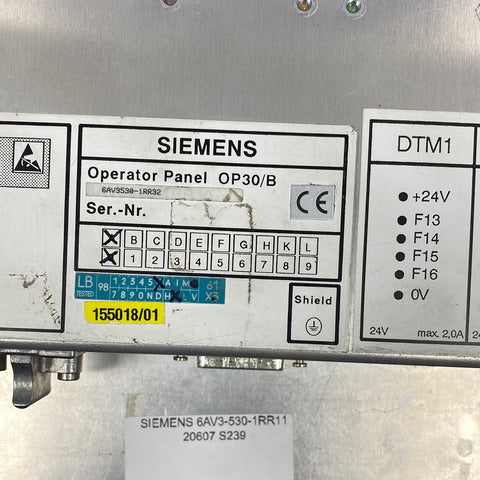 SIEMENS 6AV3-530-1RR11