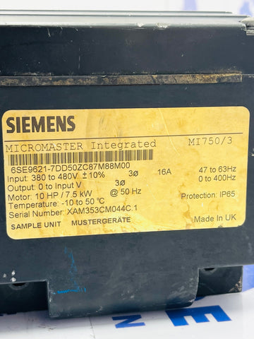 6SE9621-7DD50ZC87M88M00 MICROMASTER INTEGRATED