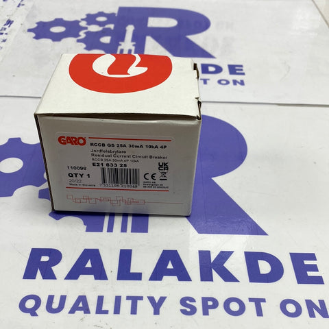 GARO RCCB GS 4 POLE 25A