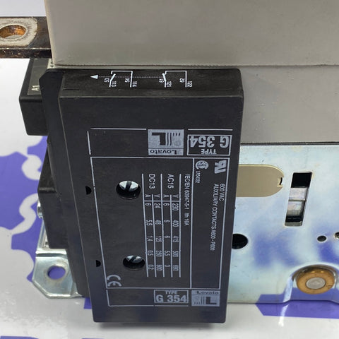 LOVATO - B180.00 240VAC CONTACTOR 3 POLE 275A 110-125VAC/DC