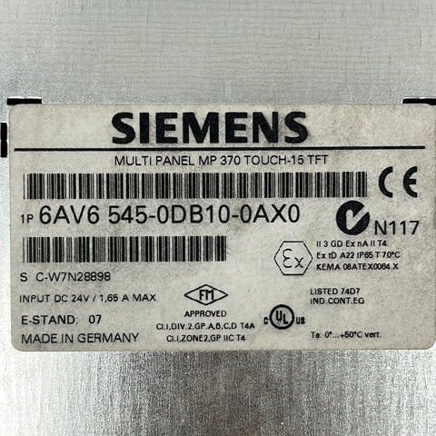 SIEMENS 6AV6545-0DB10-0AX0