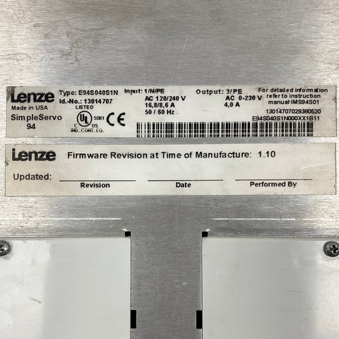 LENZE E94S040S1N