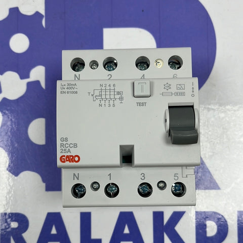 GARO RCCB GS 25A 30mA