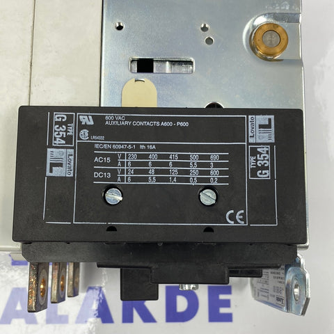 LOVATO - B180.00 240VAC CONTACTOR 3 POLE 275A 110-125VAC/DC