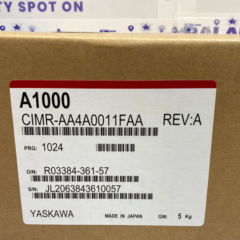 YASKAWA CIMR-AA4A0011FAA