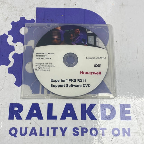 HONEYWELL EXPERION PKS R311 SUPPORT SOFTWARE DVD