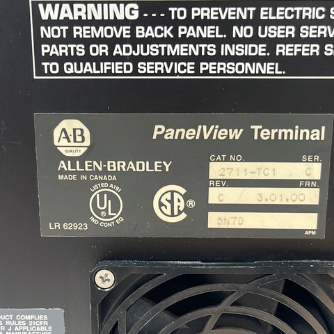 ALLEN BRADLEY 2711-TCI