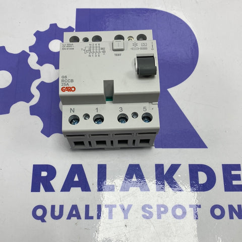 GARO RCCB GS 4 POLE 25A