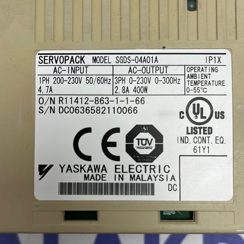 Yaskawa SGDS04A01A