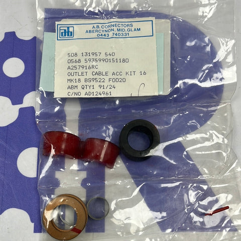 AB connectors ABM9628 OUTLET CABLE ACCY KIT MK18 ABM 96 28 5935 99 015 1362