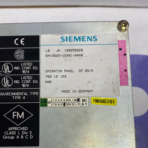 SIEMENS 6AV3525-1EA01-0AX0