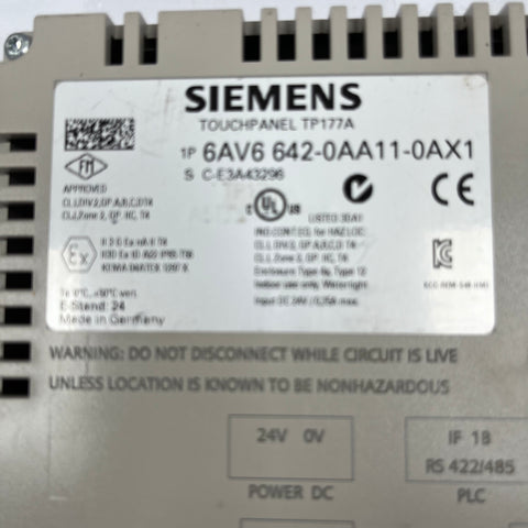 SIEMENS 6AV6642-0AA11-0AX1