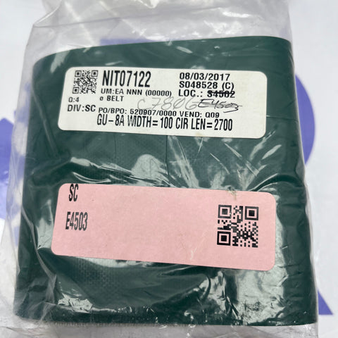 BELT GU-8A WIDTH=100 CIR LEN=2700
