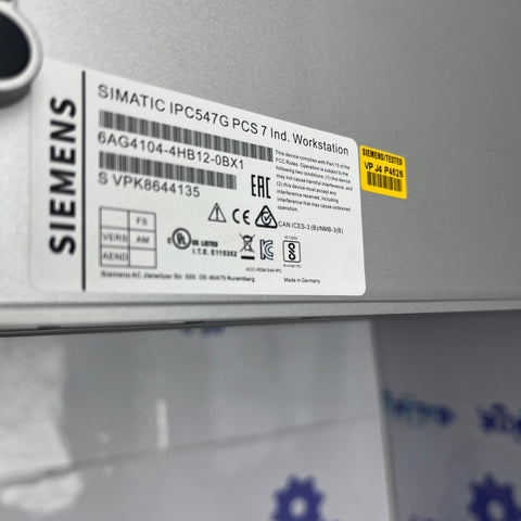 SIEMENS 6AG4104-4HB12-0BX1