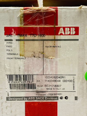 ABB SACE TMAX T7D 1600