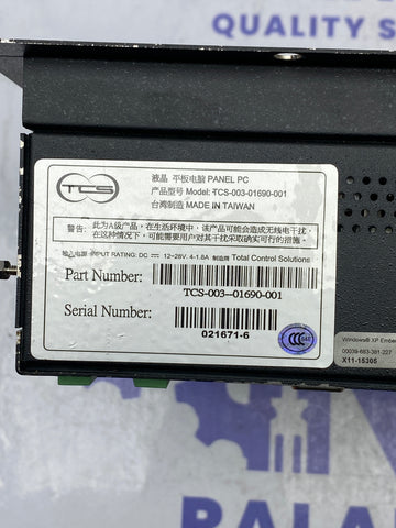 INVENSYS TCS-003-01690-001
